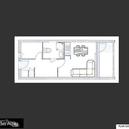 Апартаменты Studio Cabine Avec Cuisine Equipee A 100m De Pistes Сен-Мартен-де-Бельвиль